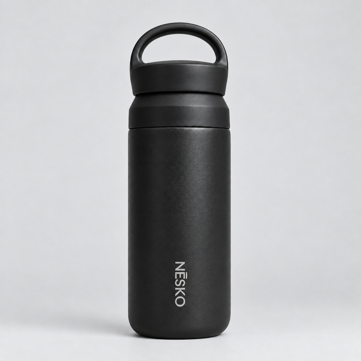Kai Negro 350 ml - Botella Térmica de acero